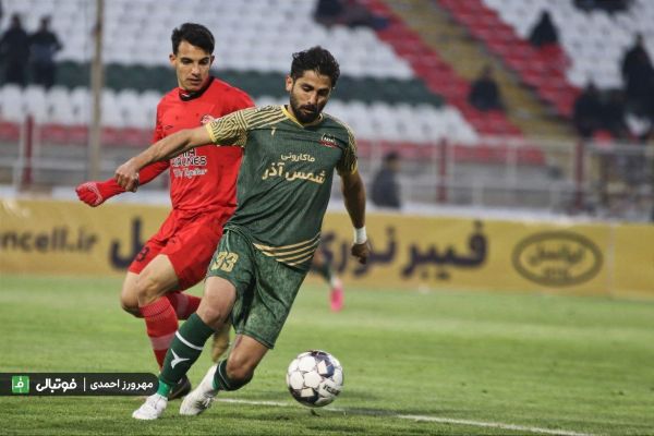 گزارش تصویری اختصاصی دیدار تیمهای تراکتور و شمس آذر