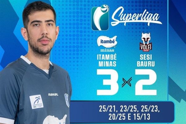 پیروزی میناس در لیگ والیبال برزیل با درخشش ملیپوش ایرانی