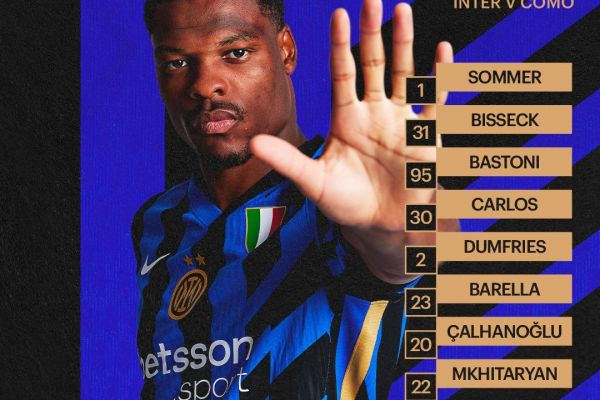 ترکیب اینتر - کومو طارمی روی نیمکت