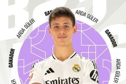 ستاره ترکیهای رئال مادرید بهترین بازیکن جوان ماه دسامبر لالیگا