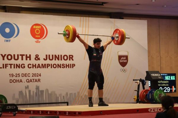 2 مدال دسته 96 کیلو آسیا برای وزنهبرداران ایران