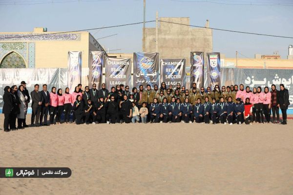 گزارش تصویری اختصاصی مراسم اختتامیه لیگ برتر فوتبال ساحلی زنان