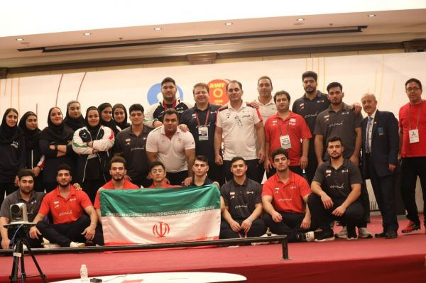 تیم ملی وزنهبرداری ایران قهرمان جوانان آسیا شد