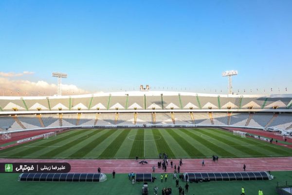 گزارش تصویری اختصاصی بازسازی ورزشگاه آزادی