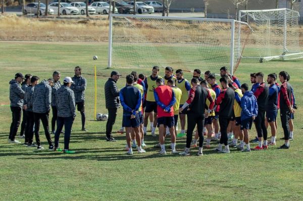  گزارش تصویری  تمرین آلومینیوم اراک، دوشنبه ۱۰ دی