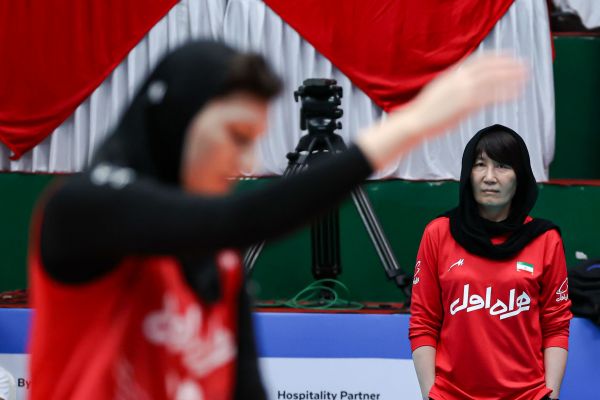 سرمربی والیبال دختران از بازیکنانم ناامید شدم