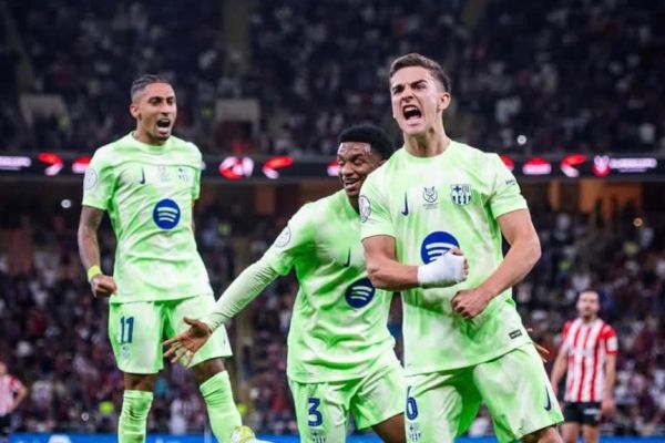  بیلبائو صفر - دو بارسا؛ بارسلونا فینالیست سوپرکاپ شد