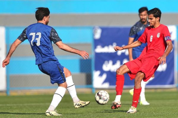  گزارش تصویری  تیم ملی جوانان دو - پیکان یک  دیدار دوستانه