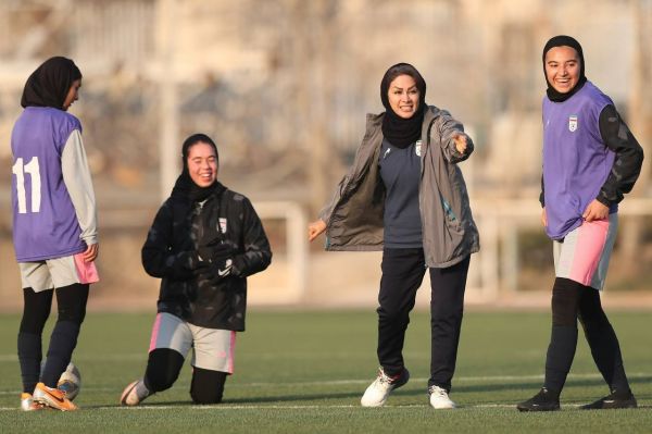  گزارش تصویری  تمرین تیم ملی نوجوانان بانوان