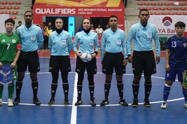 یکطرفه ترین بازی انتخابی جام ملت های زنان آسیا با قضاوت داوران ایرانی