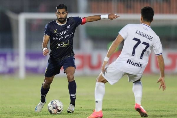 چادرملو یک - ملوان صفر تیر غیب خدادادی به پیکر ملوان انتقام جام حذفی در لیگ گرفته شد