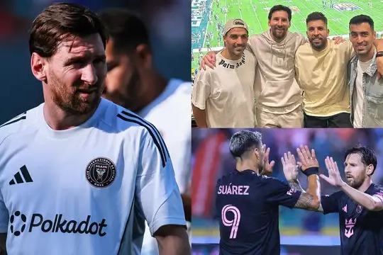 عکس؛ حضور اسطورههای بارسلونا در بازی سوپربول