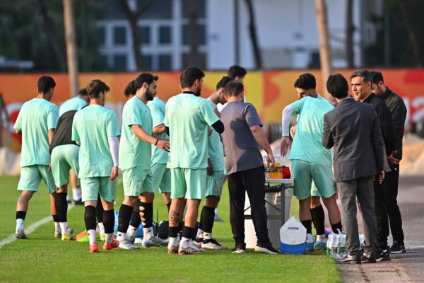  تمرین تیم ملی جوانان در آستانه آغاز جام ملت‌ها