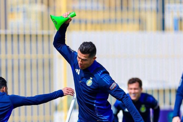 عکسهایی که رونالدو از تمرینش در النصر منتشر کرد