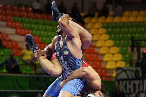 مسابقه رو در رو آزادکار ملیپوش ۹۷ کیلوگرم را مشخص میکند