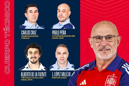  دستیار جدید سرمربی تیم ملی اسپانیا  پسرش