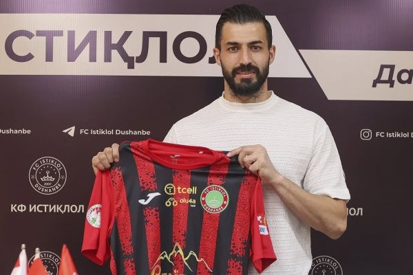 بازیکن سابق پرسپولیس سر از استقلال تاجیکستان درآورد