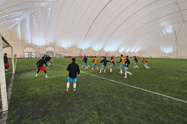  تمرین ۶۰ دقیقه‌ای نوجوانان ایران پیش از آغاز تورنمنت بلاروس