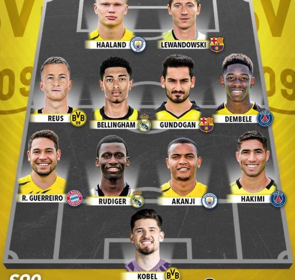 عکس؛ ترکیب رویایی دورتموند اگر ستارههایش را حفظ میکرد