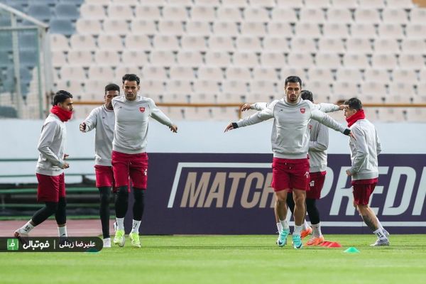  گزارش تصویری اختصاصی  آخرین تمرین پرسپولیس پیش از دیدار با النصر