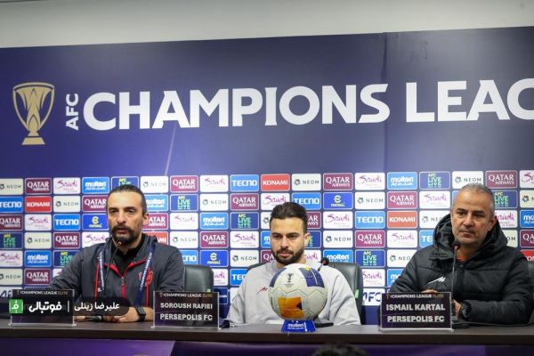 گزارش تصویری اختصاصی نشست خبری کارتال و سروش رفیعی پیش از دیدار با النصر