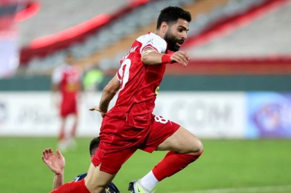 اعصاب یاسین پس از شوت دقیقه ۹۵ خرد شد عکس