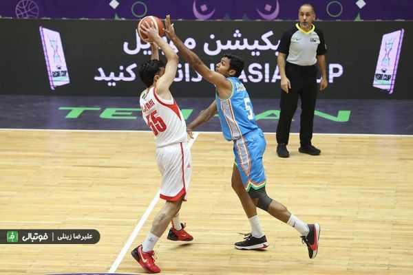 گزارش تصویری اختصاصی دیدار تیمهای ملی بسکتبال ایران و هند