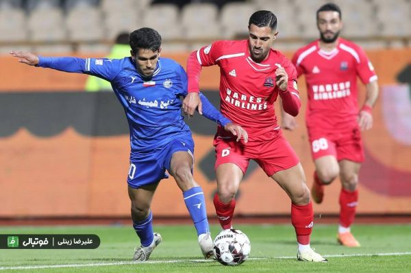  گزارش تصویری اختصاصی  دیدار تیم‌های استقلال و نساجی