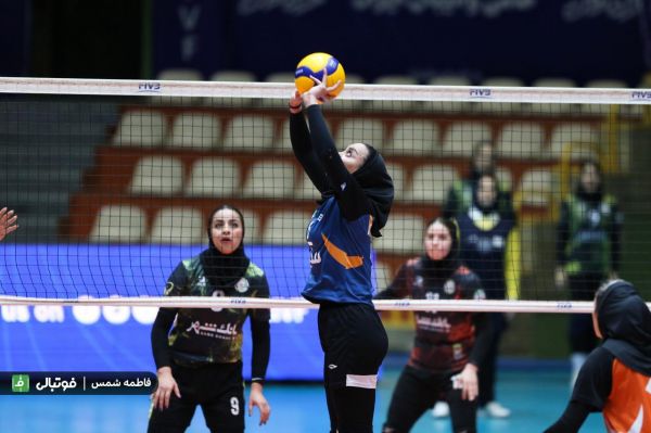  گزارش تصویری اختصاصی  دیدار تیم‌های والیبال بانوان سایپا و شهرداری تبریز