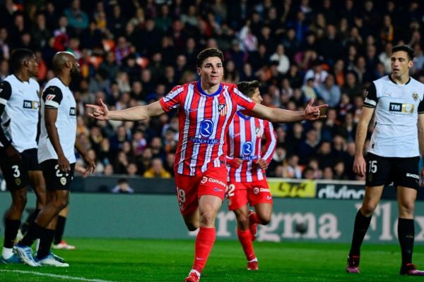 صدرنشینی موقت اتلتیکو مادرید با درخشش ستاره آرژانتینی