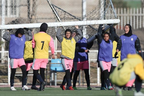  گزارش تصویری  تمرین تیم ملی نوجوانان بانوان