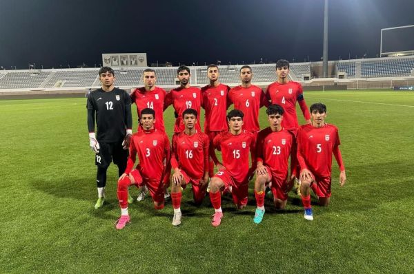  در نخستین بازی دوستانه؛ برتری تیم ملی نوجوانان ایران مقابل جوانان کویت