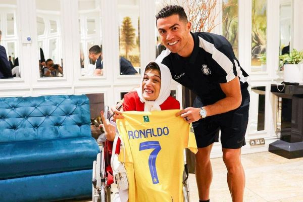 فاطمه حمامی برای رونالدو سورپرایز داشتم