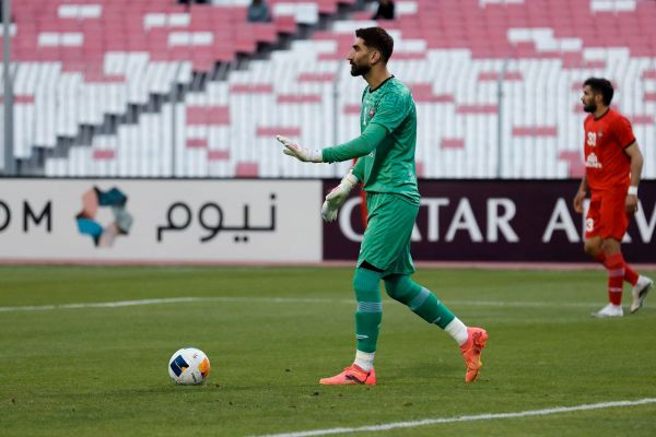 بیرانوند قبل التعاون؛ شاد و شنگول