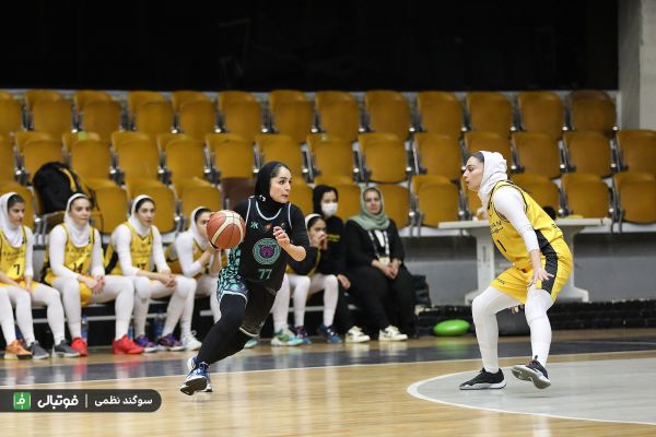 گزارش تصویری دیدار تیمهای بسکتبال زنان گروه بهمن و آکادمی سحر