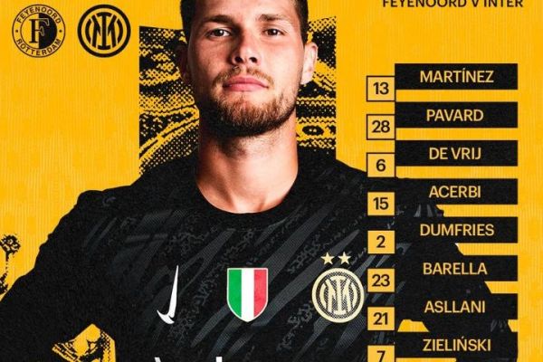 ترکیب فاینورد - اینتر سد اول مقابل طارمی و یارانش