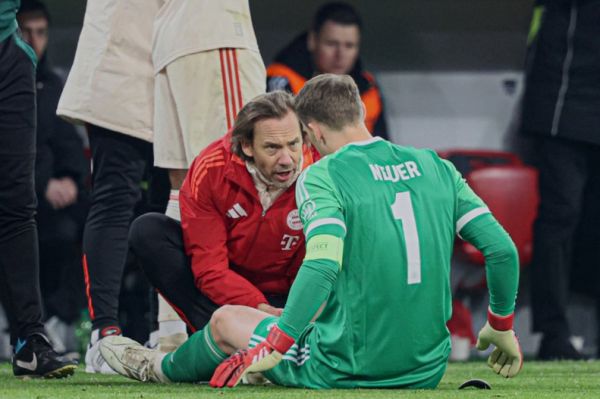 عکس؛ لحظهای که نویر شب شیرین بایرن مونیخ را تلخ کرد