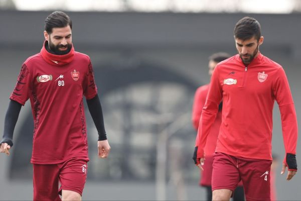  آخرین تمرین پرسپولیس پیش از سفر به یزد