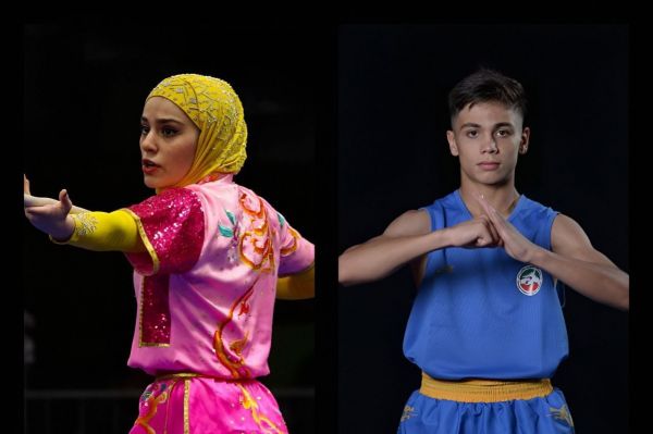  افتخاری بزرگ برای ووشو‌ ایران  کیانی بهترین تالوکار و محمدی بهترین سانداکار سال