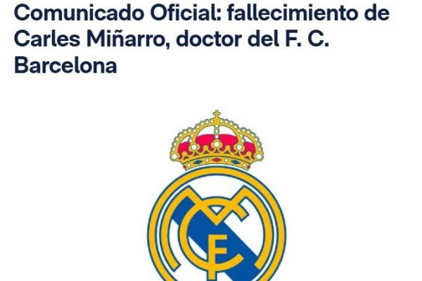 تسلیت باشگاه رئالمادرید به دلیل درگذشت ناگهانی پزشک باشگاه بارسلونا