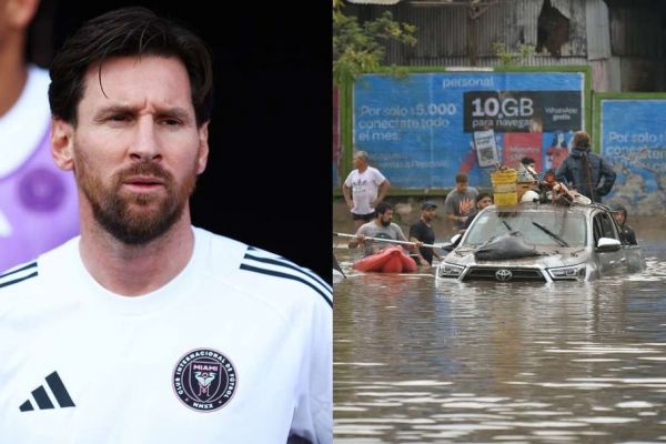  پیام حمایتی لیونل مسی برای مردم سیل‌زده آرژانتین