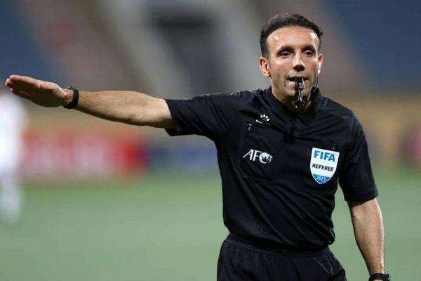 قضاوت کاظمی در مسابقات مقدماتی جام ملتهای 2027 آسیا