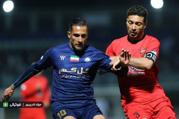 پوستر جالب و خلاقانه گلگهر برای دیدار با تراکتور