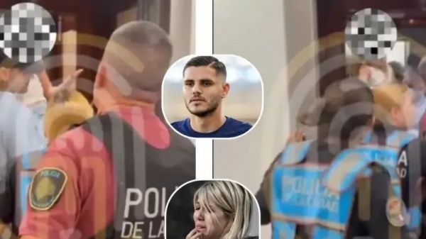 درگیری واندا و ایکاردی پای پلیس را وسط کشید