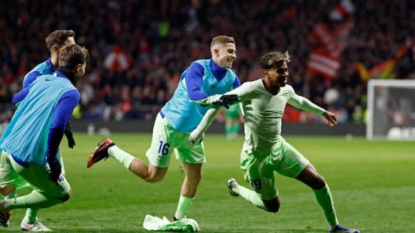  کامبک چهار گله بارسلونا مقابل اتلتیکو مادرید در حالی که دو گل عقب بود