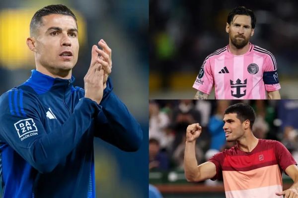  سوپراستار تنیس، طرف رونالدو را گرفت