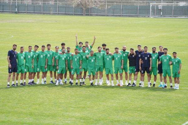 تمرین سبک تیم ملی در روز بازی با امارات