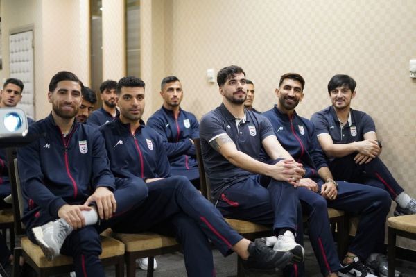  جلسه فنی تیم ملی ایران قبل از بازی با امارات