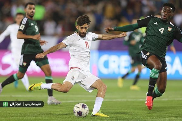  حسرت بزرگ علی قلی‌زاده مقابل امارات