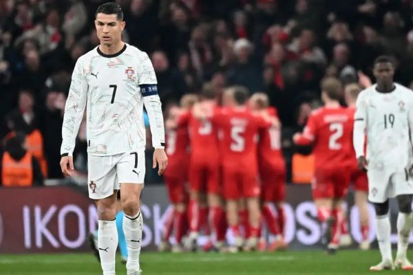  واکنش رونالدو به شکست تلخ پرتغال مقابل دانمارک